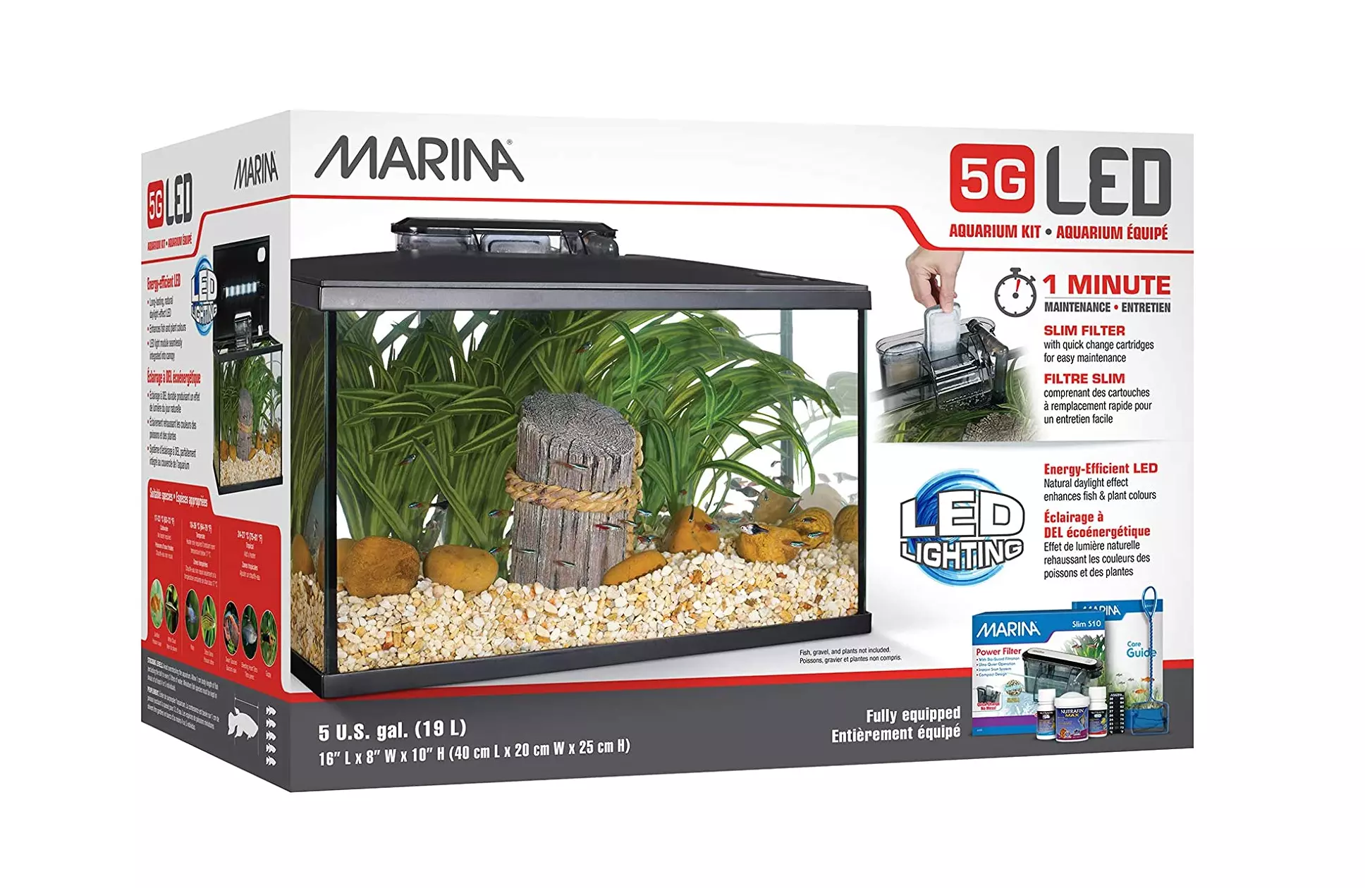 Marina 5-Gallon Betta Fish Tank