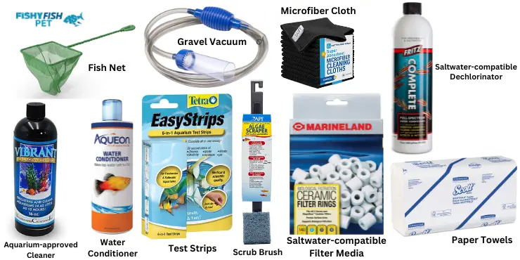 Fish tank maintenance and cleaning tips Supplies for Cleaning Your Saltwater Fish Tank